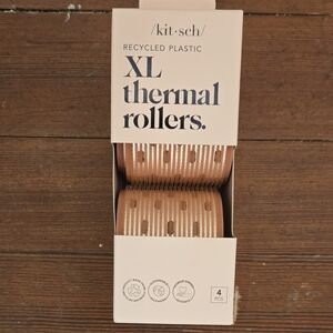 Kitsch Brown XL Thermal Rollers NIB